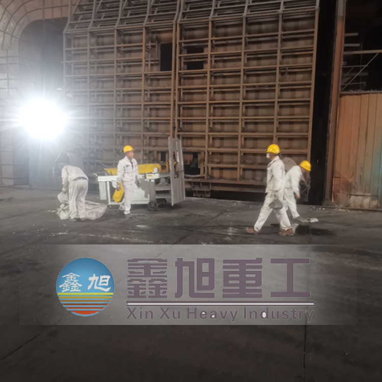轉爐熱態手投料投補機